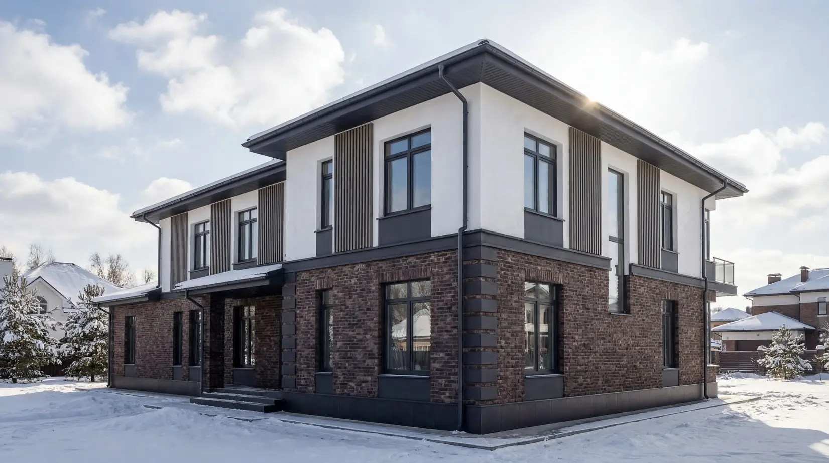 Двухэтажные дома — фото 12